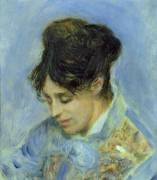 Portrait of Madame Claude Monet (Auguste Renoir) - Muzeo.com