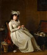 Portrait of Madame Gérard, Wife of Henri Gérard (Marguerite Gérard) - Muzeo.com