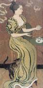 Portrait of Madame Ranson and her cat (Maurice Denis) - Muzeo.com