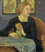 Portrait of Martha Vogeler (Heinrich Vogeler) - Muzeo.com