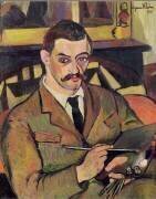 Portrait of Maurice Utrillo (Suzanne Valadon) - Muzeo.com