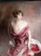 Portrait of Mlle. de Gillespie, La Dame de Biarritz (Giovanni Boldini) - Muzeo.com