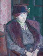 Portrait of Mrs Victor Sly (Harold Gilman) - Muzeo.com