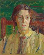 Portrait of Mrs Whelan (Harold Gilman) - Muzeo.com