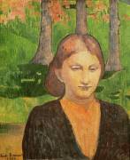 Portrait of My Sister Madeleine (Emile Bernard) - Muzeo.com