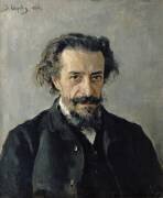 Portrait of Pavel Blaramberg (Valentin Serov) - Muzeo.com