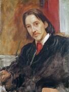 Portrait of Robert Louis Stevenson (William Blake Richmond) - Muzeo.com
