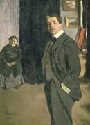 Portrait of Sergei Pavlovich Diaghilev (Léon Bakst) - Muzeo.com
