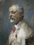 Portrait of the Italian sculptor Giuseppe Sartorio (Arturo Rietti) - Muzeo.com