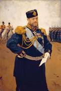 Portrait of Tsar Alexander III (Valentin Serov) - Muzeo.com