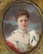 Portrait of Tsarina Alexandra (Henri Gervex) - Muzeo.com