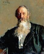 Portrait of Vladimir Stasov (Ilya Répine) - Muzeo.com