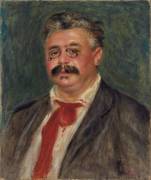 Portrait of Wilhelm Mühlfeld (Auguste Renoir) - Muzeo.com