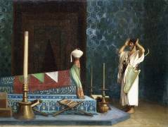 Prayer at the Sultan's Room (Jean-Léon Gérôme) - Muzeo.com