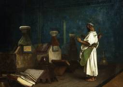 Prayer at the Sultan's Tomb (Jean-Léon Gérôme) - Muzeo.com