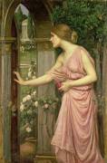 Psyche entering Cupid's Garden (John William Waterhouse) - Muzeo.com