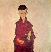 Rainerbub (Portrait of Herbert Rainer aged about 6 years) (Egon Schiele) - Muzeo.com