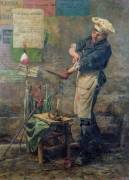 Rat Seller during the Siege of Paris (Narcisse Chaillou) - Muzeo.com