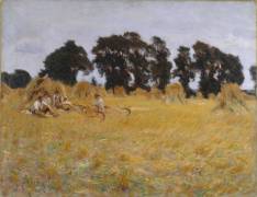 Reapers Resting in a Wheat Field (John Singer Sargent) - Muzeo.com