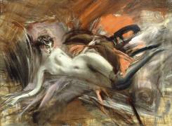 Reclining Nude (Giovanni Boldini) - Muzeo.com