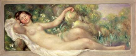 Reclining Nude (Auguste Renoir) - Muzeo.com