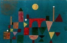 Red bridge (Paul Klee) - Muzeo.com
