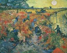 Red Vineyards at Arles (Vincent van Gogh) - Muzeo.com