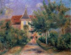 Renoir's house at Essoyes (Auguste Renoir) - Muzeo.com