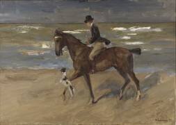 Rider on the Beach (Max Liebermann) - Muzeo.com