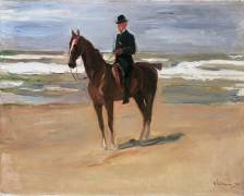 Rider on the Beach (Max Liebermann) - Muzeo.com