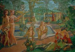 Rinaldo in the Garden of Armida (Maurice Denis) - Muzeo.com