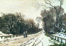 Road Toward the Farm (Claude Monet) - Muzeo.com