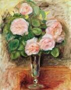 Roses dans un verre (Auguste Renoir) - Muzeo.com