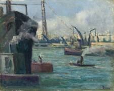 Rouen Port (Maximilien Luce) - Muzeo.com
