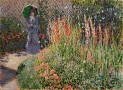 Rounded Flower Bed (Claude Monet) - Muzeo.com