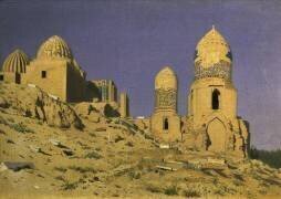 Route des tombeaux Schah-e Zende à Samarkand (Vasili Vasilievich...) - Muzeo.com