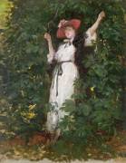 Sarah Bernhardt in the Trees (Georges Clairin) - Muzeo.com