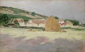 Scene at Giverny (Theodore Robinson) - Muzeo.com