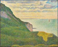 Seascape at Port-en-Bessin (Georges Seurat) - Muzeo.com