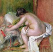 Seated Bather (Auguste Renoir) - Muzeo.com