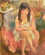 Seated Figure (Jules Pascin) - Muzeo.com