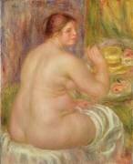 Seated Nude (Auguste Renoir) - Muzeo.com