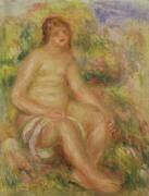 Seated Nude in Landscape (Auguste Renoir) - Muzeo.com