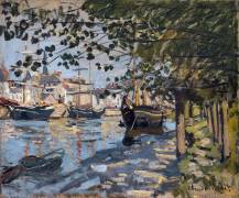 Seine at Rouen (Claude Monet) - Muzeo.com