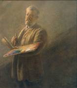 Self portrait (Gaetano Previati) - Muzeo.com