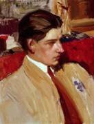 Self portrait in profile (Joaquin Sorolla y Bastida) - Muzeo.com