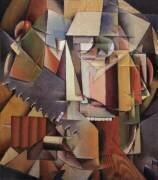 Self-Portrait with Saw (Ivan Klioune) - Muzeo.com