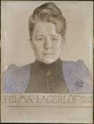 Selma Lagerlof (Carl Larsson) - Muzeo.com