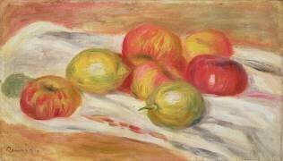 Seven Apples (Auguste Renoir) - Muzeo.com