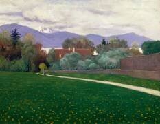 Shores of Lake Geneva (Félix Vallotton) - Muzeo.com